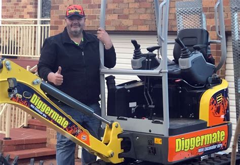 mini excavator hire canberra|diggermate canberra.